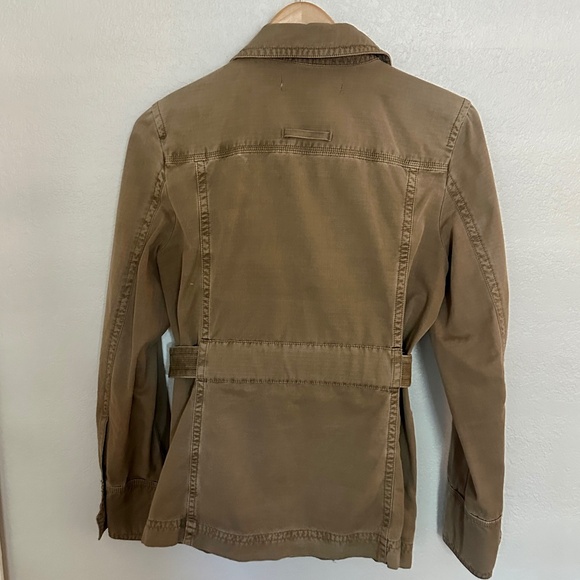 Vintage J.Crew distressed Military Jacket Size M - Picture 2 of 4